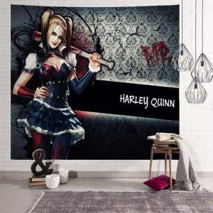 จุด อินเทรนด์แบรนด์ตัวตลกหญิงฮิปฮอปผ้าพื้นหลังสไตล์นอร์ดิก ins ผ้าแขวนห้องสดพรมหอพักข้างเตียงตกแต่งผ้าพื้นหลัง