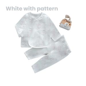 Newborn Baby Pajamas Infant Tops and Pants Clothing Set Boneless Set Boy and Girl Babysuits