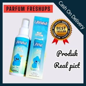 PARFUM BAJU LAVIUNA VARIAN BLUE COTTON PARFUM PRIA PARFUM WANITA TAHAN LAMA 100ML MURAH