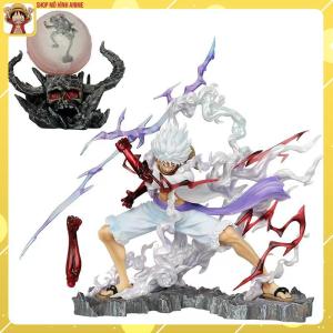 Mô Hình Luffy Gear 5 Thức Tỉnh Sấm Nika One Piece Cao 25cm Full Box Có Đèn Mô Hình Cao Cấp Decor Bộ Sưu Tập Nhân Vật