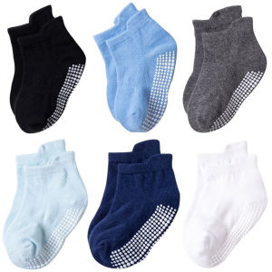 Multi-Colored 1 pcs Anti-Slip Sock Cotton Footwear