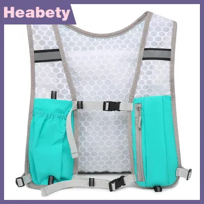 Heabety Factory Sales Running Hydration Vest Backpack For Hiking Cycling Marathon Lightweight Water Chest Pack With Phone Storage Pocket