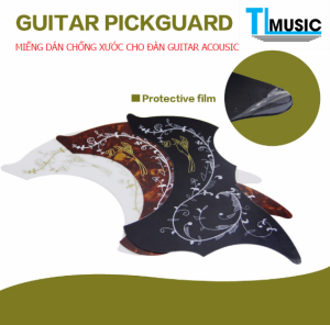 Miếng Dán Chống Xước Guitar - Dán Chống Trầy Đàn Guitar - Guitar Pickguard - Dán Chống Xước Mặt Thùng Đàn Guitar