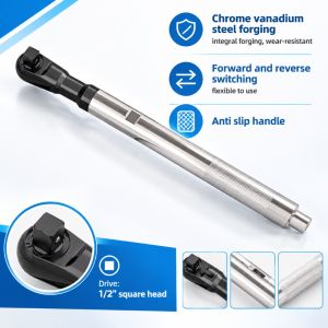 1/2 Adapter Extension Wrench Upgrade Auto / Manual Impact Wrench Extender High-quality Multipurpose Electric Ratchet Wrench Repair Tools