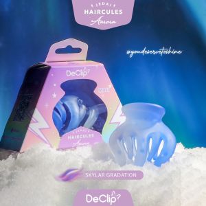 DeClip Jedai Haircules Gigi 5 Ukuran 5cm Skylar Gradation Aurora Series