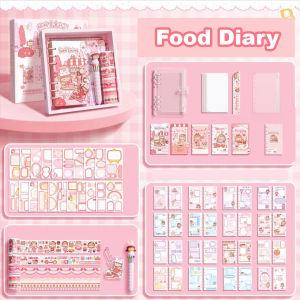DIY Journal Kit & Scrapbooking Set Teens Tweens Personalized Diary Organizer Photo Journal Crafting Set Gift Buku Cantik