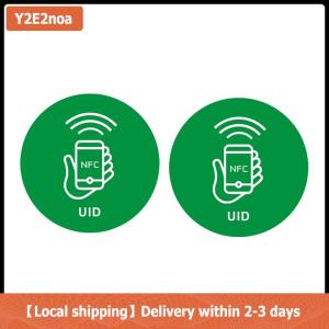 【Local shipping】 1pcs UID Changeable Sticker RFID Tags Block 0 Rewritable 13.56Mhz Anti Metal