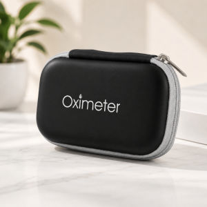 Finger Pulse Oximeter OLED Blood Oxygen Monitor SpO2 Meter Pulse Rate Heart Rate Monitor Fingertip Oxygen Saturation Meter Portable Health Monitor