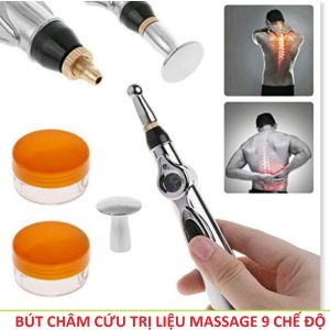 Bút dò huyệt châm cứu tự động tri liệu giảm đau tích hợp mát xa điện tử 4 trong 1 tiện lợi loại tốt