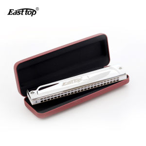 EASTTOP 24holes tremolo harmonicaprofessional harmonica for playerbeginnergift T2406S 2.0
