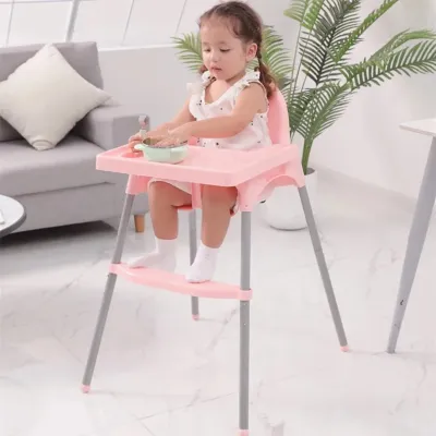 Baby Toddler Adjustable Height High Chair and Removable Table Feeding Dining Seats Chairs ET001 ER202 folding stroller