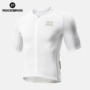ROCKBROS  Chính Hãng Nam áo đi xe đạp nhanh chóng làm khô thoáng khí thời trang MTB xe đạp đường trường áo quần soóc thon tay Áo Jersey