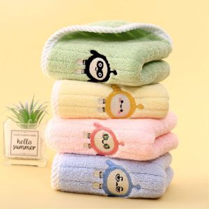4PCS/Set Childrens Towels for Washing Face Kindergarten Baby Specific Hand Wipes More Absorbent and Soft Towels 儿童毛巾洗脸幼儿园宝宝专用擦手比纯棉吸水软不掉毛可挂