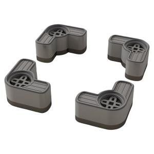 [Original 24 hours delivery] 4pcs Anti Vibration Feet Pads Rubber Mat Slipstop Silent Dampers Stand Universal Washing Machine Refrigerator Furniture Foot Pad