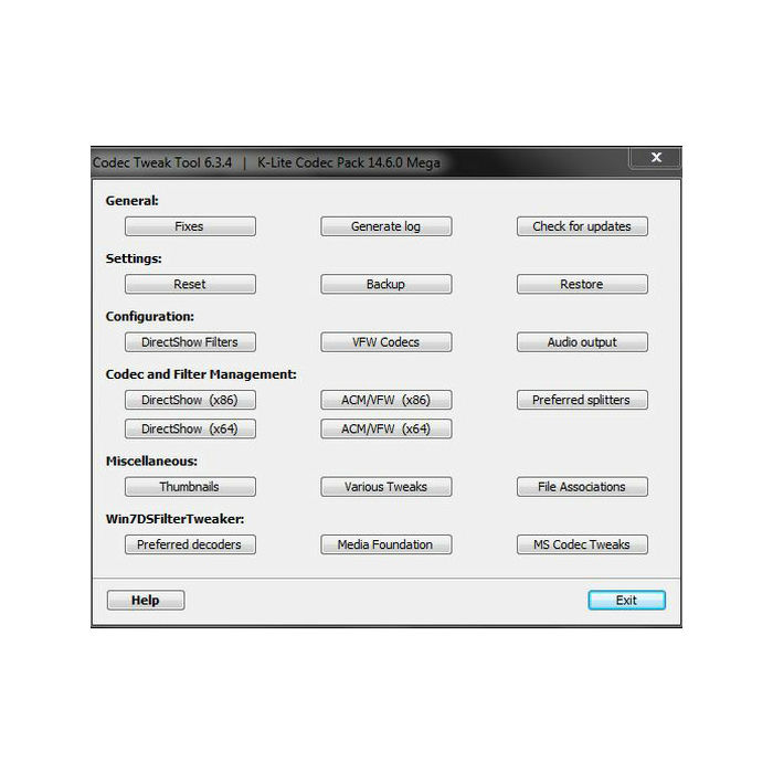 K-Lite Mega Codec Pack