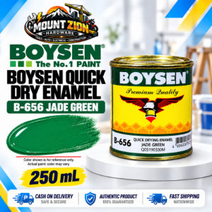 BOYSEN Quick Drying Enamel QDE 1/4L B656 Jade Green for Wood / Metal Surfaces