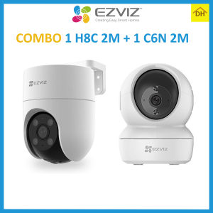 COMBO Camera EZVIZ 1 H8C 2M + 1 C6N 2M - Camera Wifi Chính Hãng