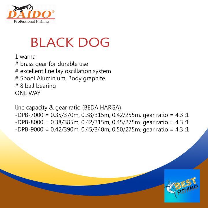 REEL%20PANCING%20DAIDO%20BLACK%20DOG%208%20BEARING%20DPB-7000%20SAMPAI%20DPB-9000%20ONE%20WAY%20-%20Image%203