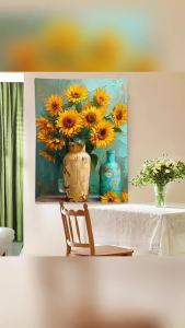 Vintage Floral Oil Painting Tapestry Living Room Decorative Wall Cloth European and American Artistic Wall Cloth Background Cloth Covering Cloth