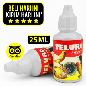 Kicau Mart Vitamin Obat Breeding Ternak Burung Teluro Embrio Super Kicau Penambah Birahi Hormon Produktifitas Kesuburan Daya Tetas Atasi Telur Kosong Macet Produksi Tidak Mau Kawin Untuk Kenari Murai Lovebird Kacer Pleci Dll VTELUSK