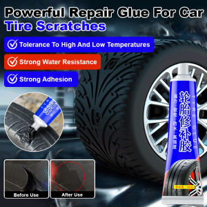 【Instant Repair/Extreme Temp Resistant】Automotive Grade Tire Repair Adhesive For Punctures/Cracks/Car Tires - Strong Bonding & Lasting Seal Solution