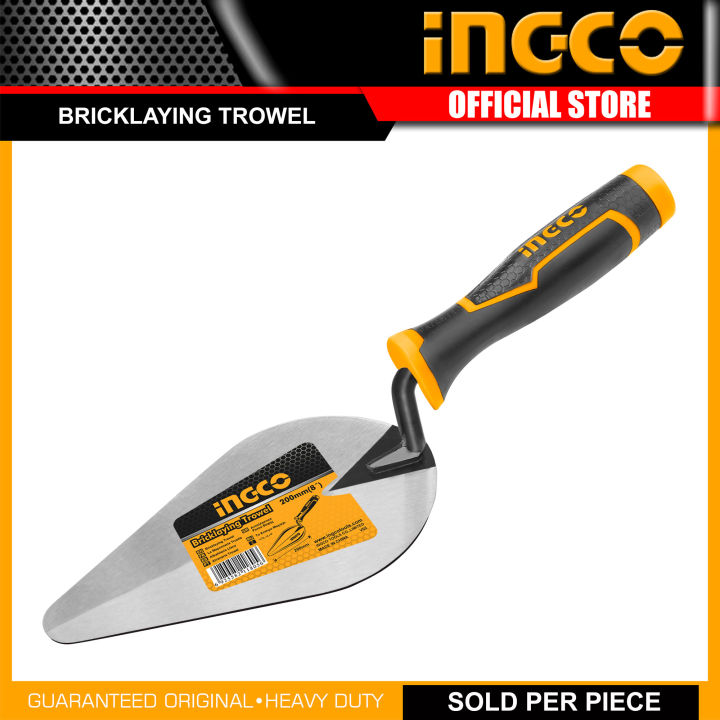 INGCO Brick Layering Bricklayering Cement Trowel Construction Tool 6 ...