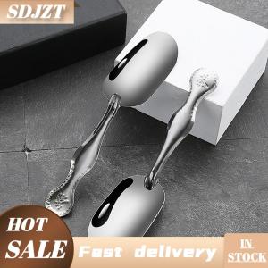 SDJZT 1 cái thép không gỉ Mini muỗng cà phê trà phụ kiện cà phê bột Băng đậu xẻng kẹo muỗng muối đường muỗng cà phê tiện ích nhà bếp