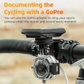 ROCKBROS Multifuctional Bike Light Mount Aluminum Bracket for IGS / Garmin / Bryton / Cateye Holder. 
