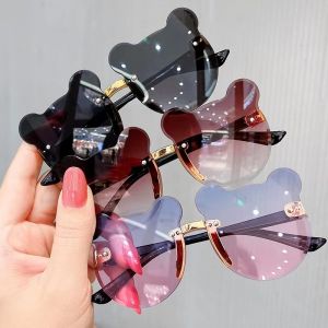 mememall Childrens Sunglasses UV Protection Boys Girls Fashion Cute Baby Bear Ear Sunglasses
