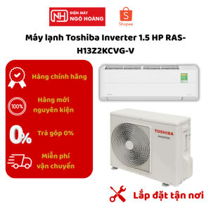 Máy lạnh Toshiba Inverter 1.5HP RAS-H13Z2KCVG-V chính hãng tiết kiệm điện