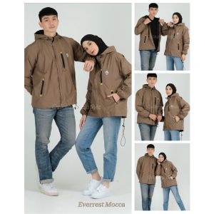 Jaket Gunung Pria Wateproof FCF Type Everest Size M L XL XXL / Jaket Parasut Pria Jumbo Terbaru