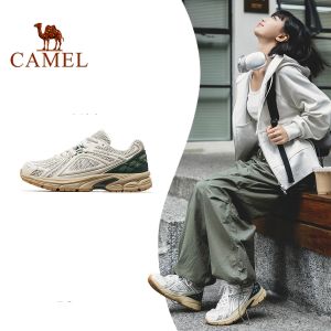 Camel Womens Breathable Retro Running Shoes Male Shock Absorption Jogging Shoes
