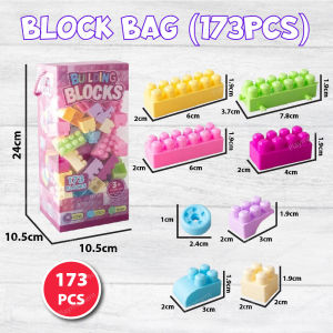 DIY Assembly Blocks Creative Educational Building Blocks Toys For Kids Child Present Gift 创意教育积木 ✨READY STOCK✨