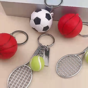 Sports Racket Keychain Fun And Practical Miniature Racket Keychain Pendant Charm For All Sports Fans