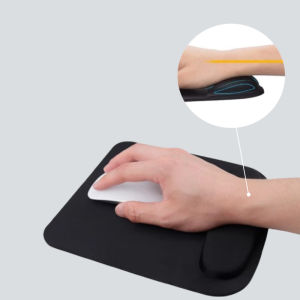 EVA Mouse Pad Wrist Guard Memory Cotton Square 3D Rebound Soft Comfortable Non Slip Hand Support