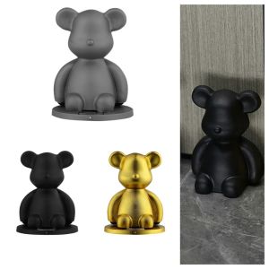 USEFUL TOOL Punch-free Bear Door Stopper ic Force Paste Door Suction Creative Safety Door Stop Door Rear