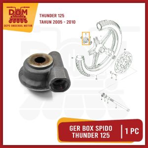 Ger Box Spido THUNDER 125 2004 (TOKAIDO) Gir Gear Gigi Spedo Spidometer Kilometer Thunder Lama New
