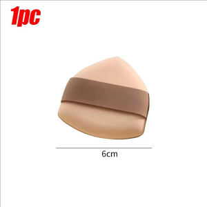 Dorisna 2Pcs Triangle Foundation Makeup Sponge Super Soft Cushions Puff Double-sided Use Non-absorbent Makeup Applicators