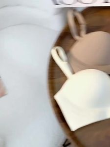 Front clasp u Beautiful back design bra for women makes small breasts look bigger and more gathered 2025 New popular cross-backless bra bra