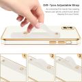 VENINGO iPhone X Case,iPhone XS Case,Phone case for iPhone X/XS,Slim Fit Soft with Adjustable Wristband Kickstand Scratch Resistant Shockproof Cover for Apple iPhone X/XS 5.8", Matcha Green. 
