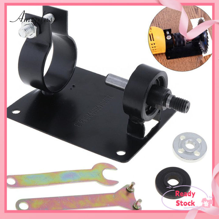 10MM Electric Drill Cutting Seat Stand Holder Set Metal Drill Cutting