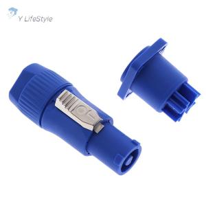 Y LifeStyle 2ชิ้น/เซ็ต powercon Audio 3P ชนิด A NAC3FCA + ช่องเสียบ NAC3MPA-1