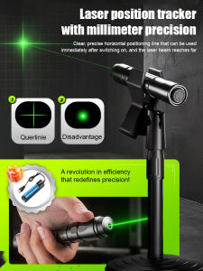 Engineering Green Light Positioner Laser Flashlight Infrared Marker Square Laser Pen