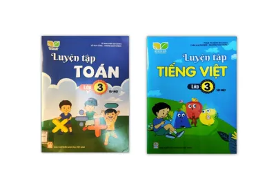 Sách - Combo luyện tập toán + tiếng việt lớp 3 tập 1 ( Kết nối tri thức )