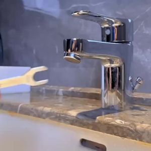 1080 ° Rotatable Extension Faucet Sprayer Head Universal Bathroom Tap Extend Adapter Aerator 2 Spray Modes