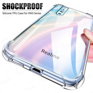 Shockproof Clear TPU Case For Realme Note 70T 50 60 14 13 12 Pro Plus 11X 11 10 9 8 7 6 5 X50 Pro C20 C20A C30 C30s C31 C33 C35 C51 C53 C55 C67 C75 C65 C61 C11 C12 C15 C17 C21 C21Y C25 s XT Narzo 20 30A 50 50A 50i Prime Neo2 GT Master Neo 3T GT Neo Cover