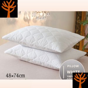 100% Cotton Mattress Protector Quilted Breathable Pad Super Soft Safe Cover Single Super Single Queen King