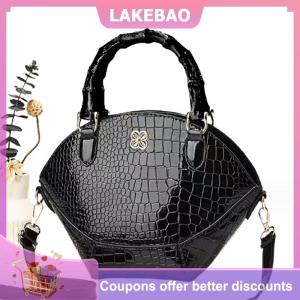 【LAKEBAO】 Tote xử lý dệt Túi phụ kiện dệt Túi xử lý bắt chước Túi tre dây đeo hộp xử lý túi nhựa xử lý với D khóa DIY đen