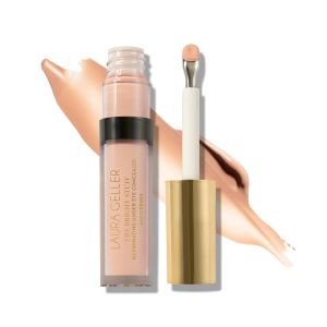 LAURA GELLER NEW YORK The Bright Stuff Illuminating Under Eye Concealer with Cooling Metal Tip - Light Coverage (01 Porcelain)
