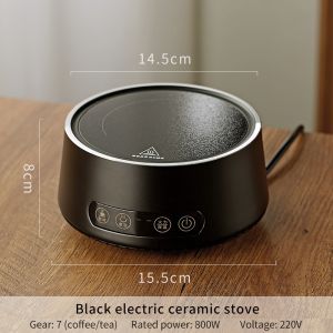 BINCOO Electric Ceramic Stove for Moka Pot Multifunctional Household Electric Stove